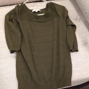LOFT Women's Olive Sweater
